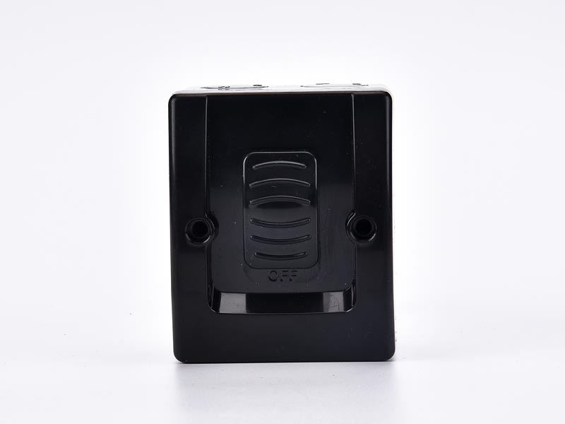 WEATHERPROOF 1 GANG SWITCH BLACK