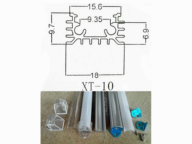 LED ALUMINUM STRIP LIGHTS XT-10