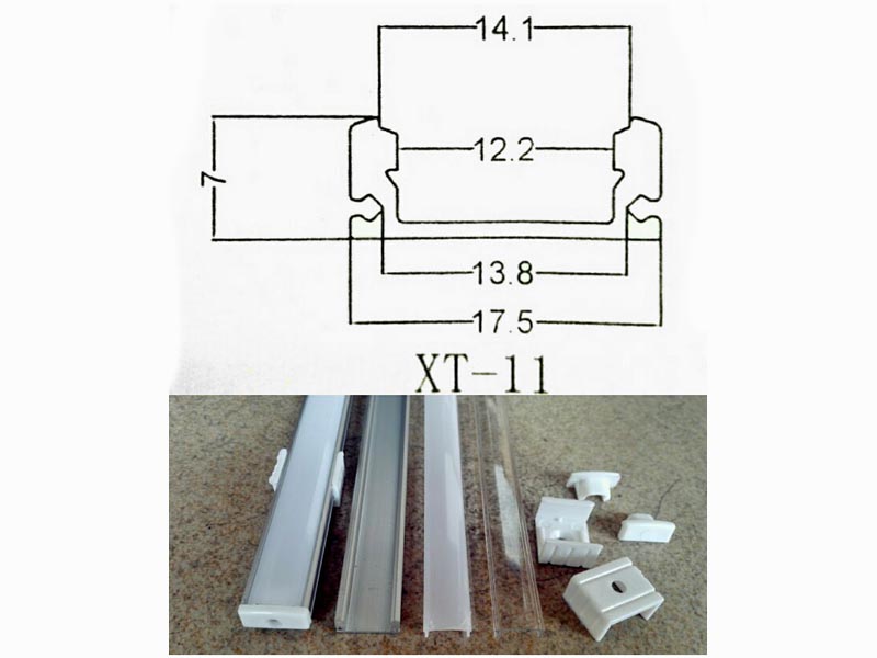 LED ALUMINUM STRIP LIGHTS XT-11