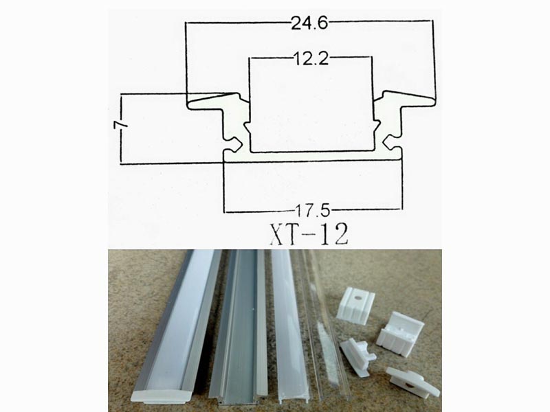 LED ALUMINUM STRIP LIGHTS XT-12